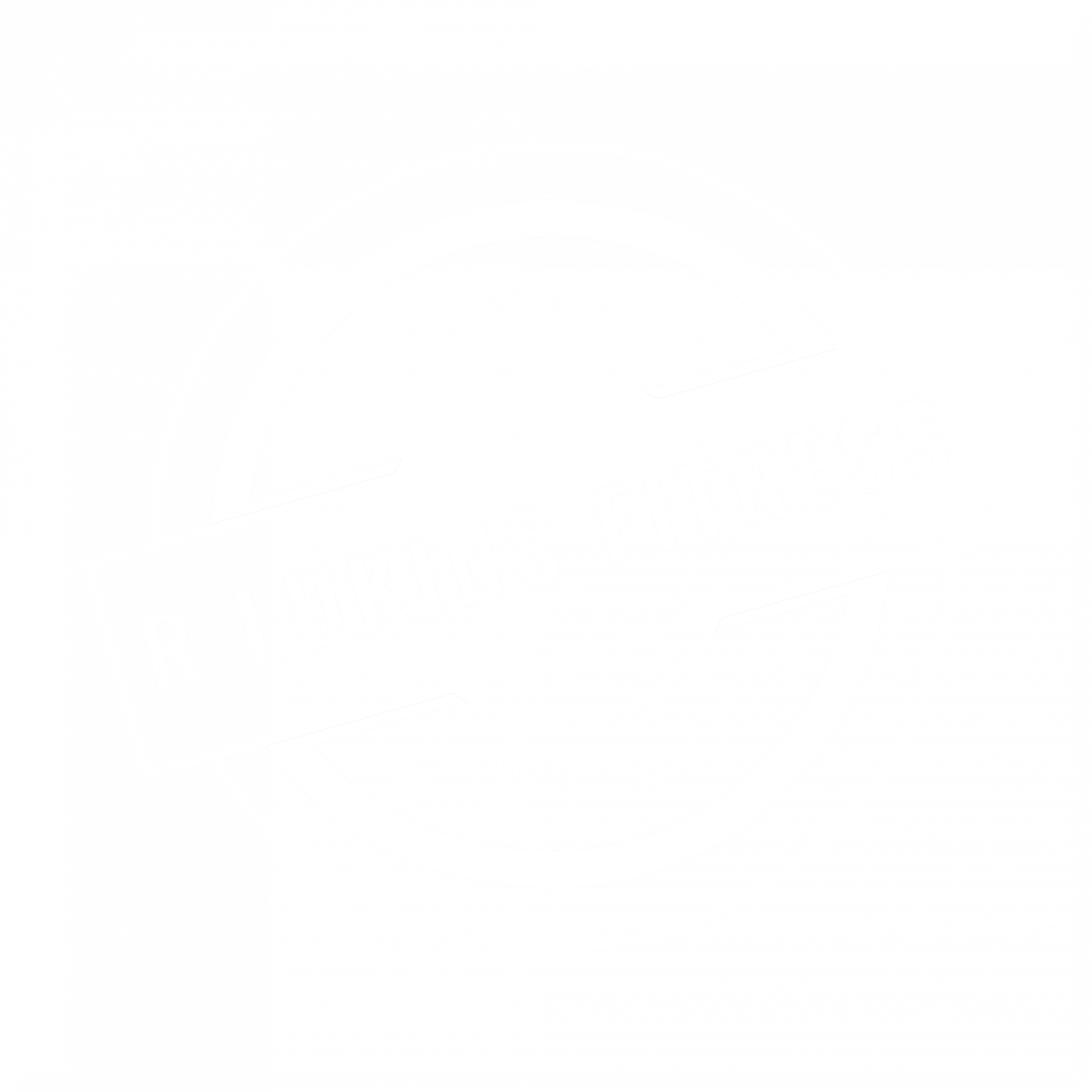 R Lukins Fitness White Logo (1)